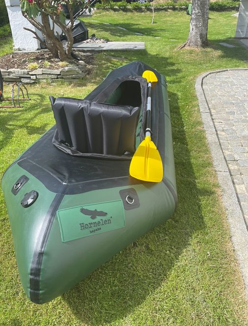 Hovedbilde Packraft Lesja 310 med tredelt åre, bærebag , ...